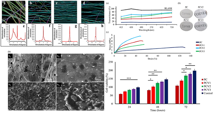Electrospun Aloe Vera Extract Loaded Polycaprolactone Scaffold for Biomedical Applications: A Promising Candidate for Corneal Stromal Regeneration