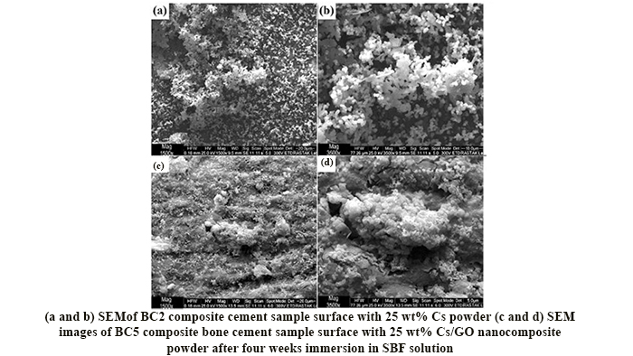 Incorporation of Chitosan/Graphene Oxide Nanocomposite in to the Pmma Bone Cement: Physical, Mechanical and Biological Evaluation