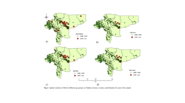 Distribution and Health Risk Assessment of Natural Fluoride of Drinking Groundwater Resources of Isfahan, Iran, Using Gis